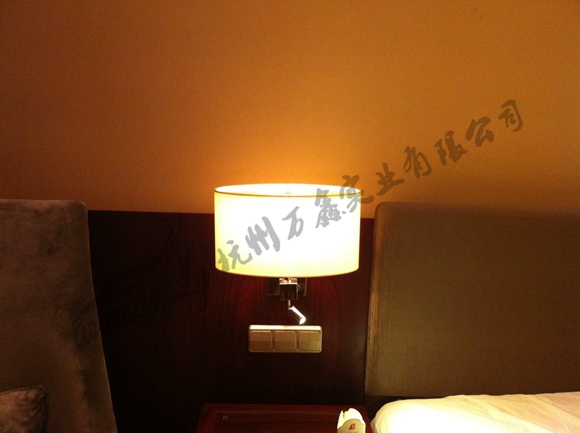 酒店客房床头灯