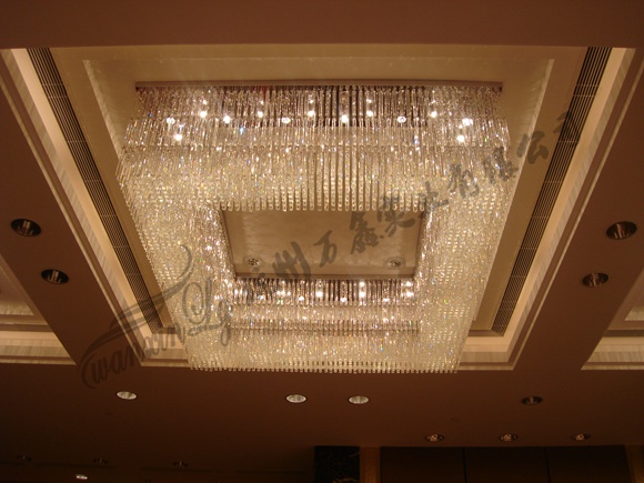 酒店大型定制水晶灯