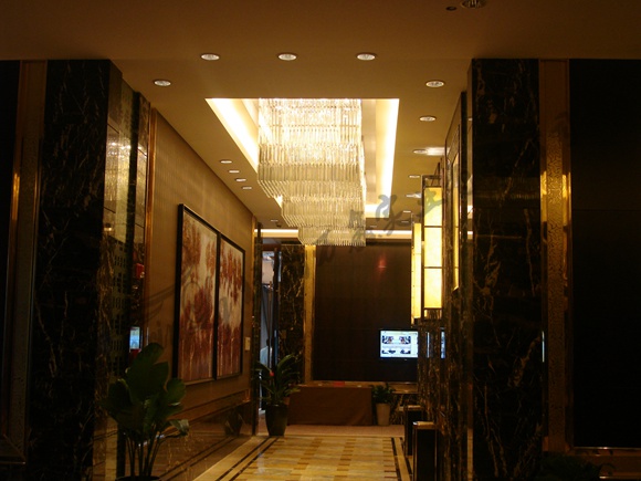 酒店电梯走廊定制水晶灯