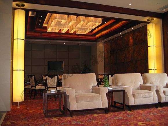 酒店餐厅定制水晶吸顶灯