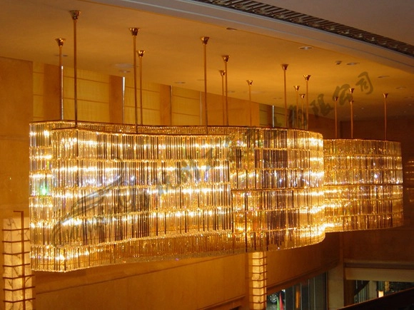 酒店大堂定制水晶灯