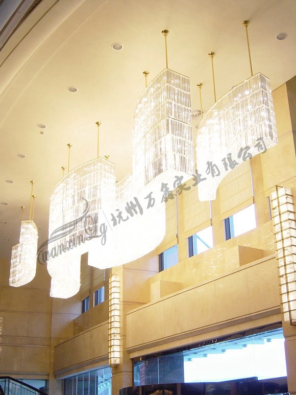 酒店大堂定制水晶灯 酒店大堂定制水晶灯