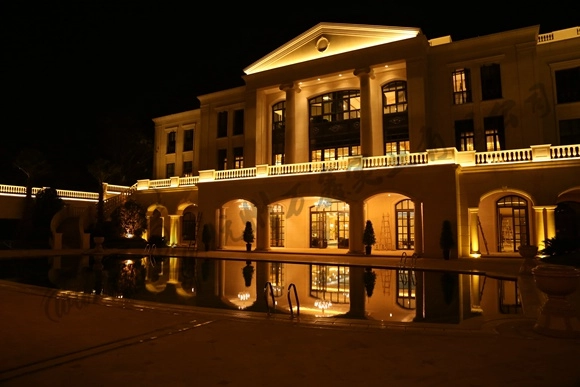 绍兴稽山会所夜景图