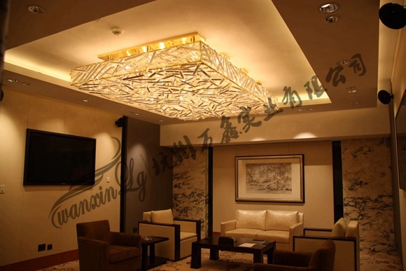 酒店会议室定制大型水晶灯