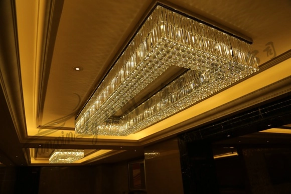 城市之星会所定制水晶灯