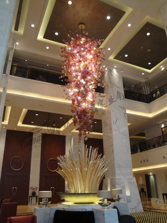 酒店大堂定制水晶灯