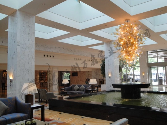 酒店大堂定制大型水晶灯