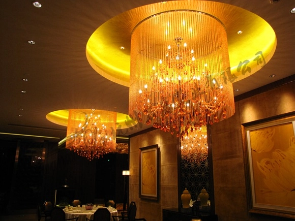 酒店餐厅定制水晶灯