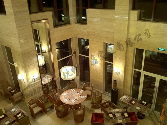 酒店餐厅创意布艺灯