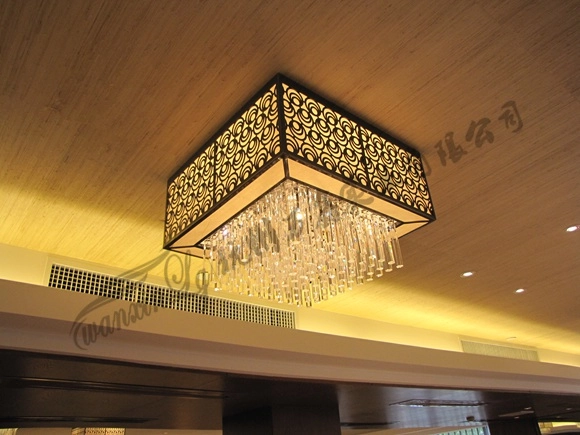 酒店定制水晶吸顶灯