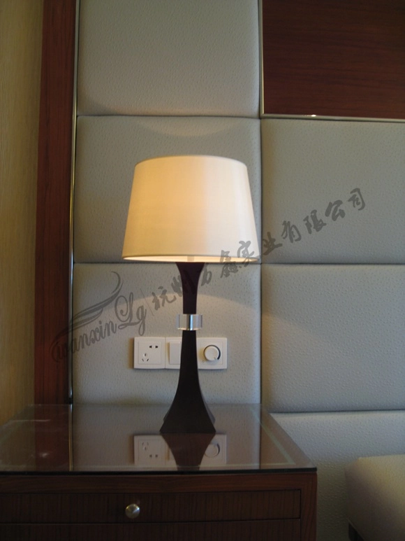 酒店客房中式台灯
