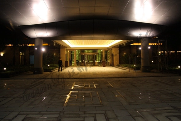 酒店大门定制水晶灯