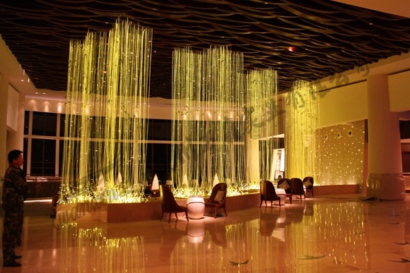 酒店大堂吧光纤灯