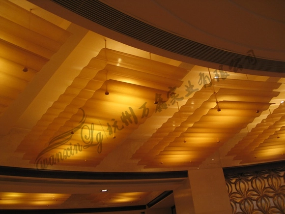 酒店宴会厅定制玻璃灯