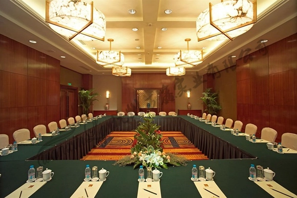 酒店会议室定制仿云石吊灯