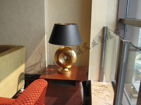 酒店定制全铜台灯