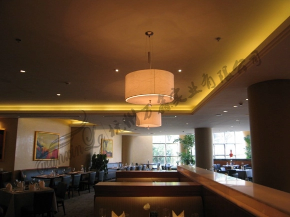 酒店餐厅定制布艺灯