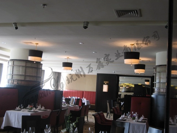酒店餐厅定制布艺灯