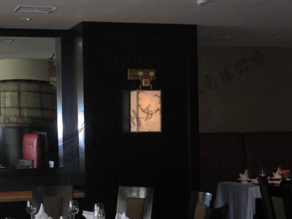 酒店定制云石壁灯