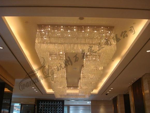 酒店大型定制水晶灯
