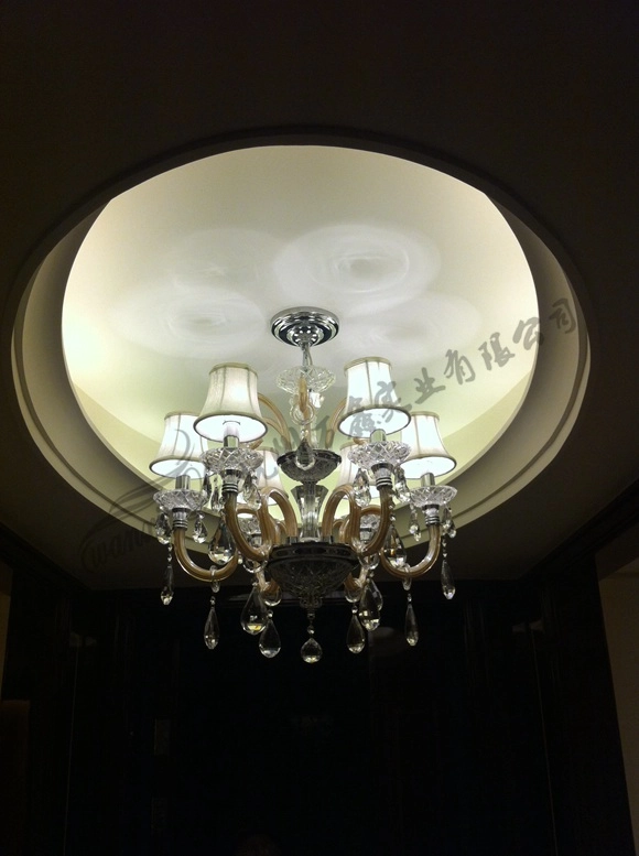 酒店定制弯管蜡烛灯