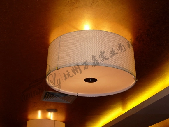 酒店走廊布艺吊灯