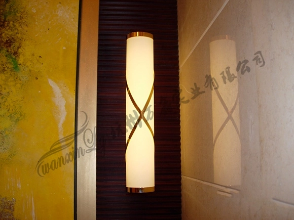 酒店定制仿云石壁灯