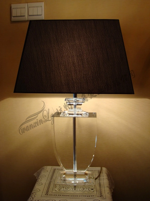 酒店定制水晶台灯