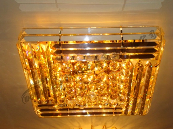 酒店定制水晶吸顶灯