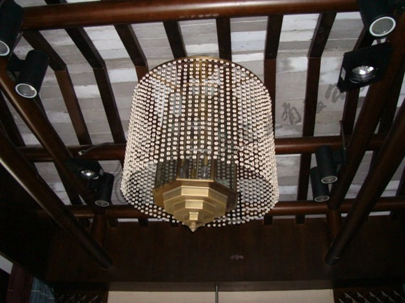 酒店定制水晶中式风格吸顶灯