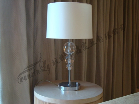 酒店定制水晶台灯