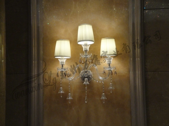 湘湖壹号会所大堂壁灯