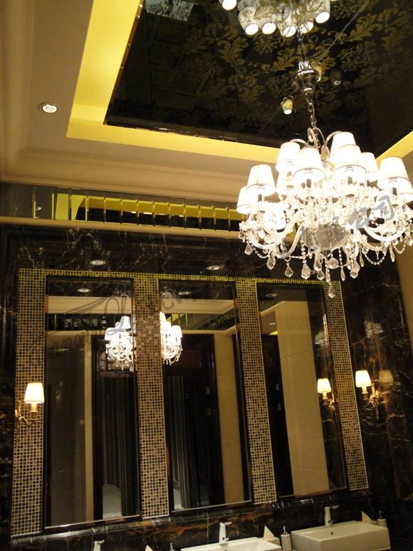 湘湖会所卫生间壁灯及吊灯