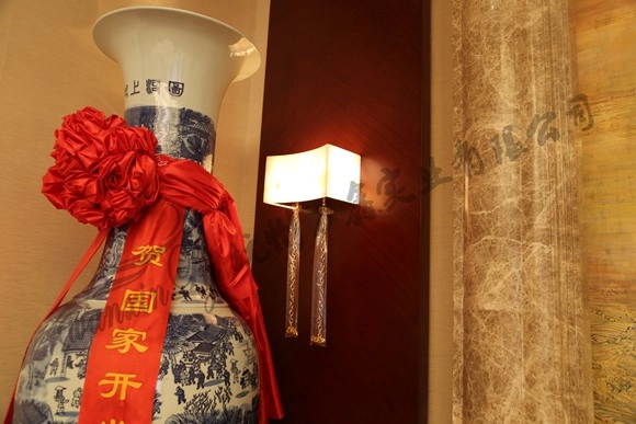 国家开发银行 大堂 定制 云石壁灯