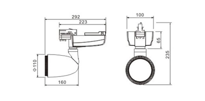 万鑫灯饰 轨道灯 WX-T20002